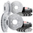 Dynamite Friction 7504-54324 Disc Brake Kit - Front and Rear