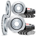 Dynamic Friction 7504-54374 Disc Brake Kit - Front and Rear