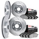 Dynamic Friction 7504-54403 Disc Brake Kit - Front and Rear