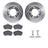 Dynamite Friction 7512-02008 Disc Brake Kit - Rear