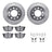Dynamite Friction 7512-03025 Disc Brake Kit - Rear