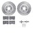 Dynamite Friction 7512-03061 Disc Brake Kit - Front
