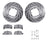 Dynamite Friction 7512-13004 Disc Brake Kit - Front