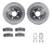 Dynamite Friction 7512-13008 Disc Brake Kit - Rear