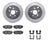 Dynamite Friction 7512-13045 Disc Brake Kit - Rear
