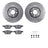 Dynamite Friction 7512-27281 Disc Brake Kit - Front