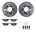 Dynamic Friction 7512-31044 Disc Brake Kit - Rear