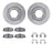 Dynamite Friction 7512-37008 Disc Brake Kit - Front