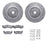 Dynamite Friction 7512-39008 Disc Brake Kit - Front