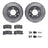 Dynamite Friction 7512-39027 Disc Brake Kit - Rear
