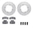 Dynamite Friction 7512-40044 Disc Brake Kit - Front