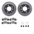 Dynamite Friction 7512-40258 Disc Brake Kit - Front