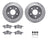 Dynamite Friction 7512-42020 Disc Brake Kit - Rear