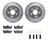 Dynamite Friction 7512-42028 Disc Brake Kit - Rear