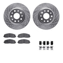 Dynamic Friction 7512-42062 Disc Brake Kit - Front