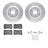 Dynamite Friction 7512-46008 Disc Brake Kit - Front
