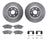 Dynamite Friction 7512-46050 Disc Brake Kit - Front