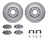 Dynamite Friction 7512-47037 Disc Brake Kit - Front