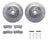 Dynamite Friction 7512-47280 Disc Brake Kit - Front