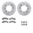 Dynamite Friction 7512-48011 Disc Brake Kit - Rear