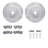 Dynamite Friction 7512-51001 Disc Brake Kit - Front