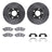 Dynamite Friction 7512-52082 Disc Brake Kit - Front