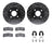 Dynamite Friction 7512-53010 Disc Brake Kit - Rear