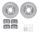 Dynamic Friction 7512-54001 Disc Brake Kit - Front