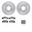 Dynamite Friction 7512-54061 Disc Brake Kit - Front