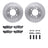 Dynamite Friction 7512-54120 Disc Brake Kit - Front