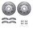 Dynamite Friction 7512-54125 Disc Brake Kit - Front