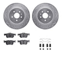 Dynamic Friction 7512-54220 Disc Brake Kit - Rear