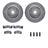 Dynamite Friction 7512-55156 Disc Brake Kit - Front