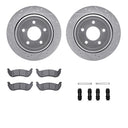 Dynamic Friction 7512-56014 Disc Brake Kit - Rear