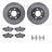 Dynamite Friction 7512-56058 Disc Brake Kit - Front