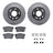 Dynamite Friction 7512-58018 Disc Brake Kit - Rear
