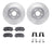 Dynamite Friction 7512-58038 Disc Brake Kit - Rear