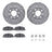 Dynamite Friction 7512-59004 Disc Brake Kit - Front