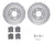 Dynamite Friction 7512-63040 Disc Brake Kit - Rear