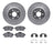 Dynamite Friction 7512-63074 Disc Brake Kit - Rear