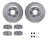 Dynamite Friction 7512-63152 Disc Brake Kit - Front