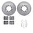 Dynamite Friction 7512-63170 Disc Brake Kit - Front