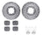 Dynamite Friction 7512-67004 Disc Brake Kit - Front