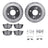 Dynamite Friction 7512-67012 Disc Brake Kit - Rear