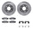Dynamite Friction 7512-67113 Disc Brake Kit - Front