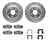 Dynamite Friction 7512-67500 Disc Brake Kit - Front