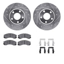 Dynamic Friction 7512-72028 Disc Brake Kit - Front