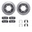 Dynamite Friction 7512-72056 Disc Brake Kit - Rear