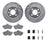 Dynamite Friction 7512-74009 Disc Brake Kit - Front