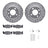 Dynamite Friction 7512-74080 Disc Brake Kit - Front
